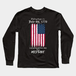 America's History Long Sleeve T-Shirt